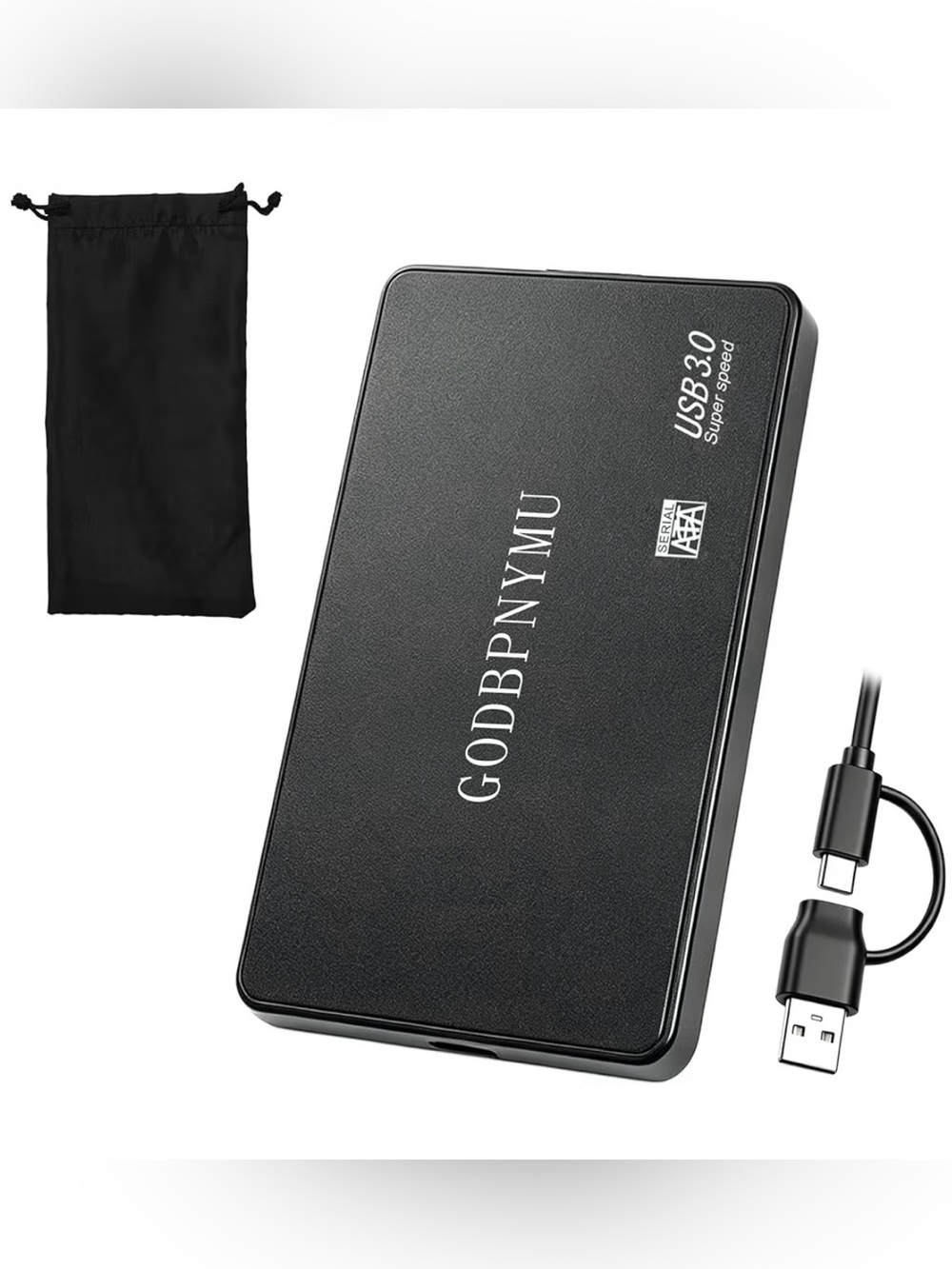 500GB External Hard Drive, Portable External Hard Drive